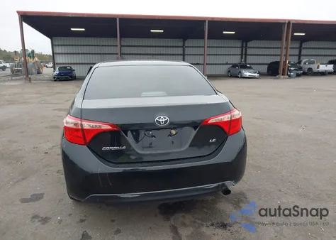 2018 Toyota Corolla Le из США, поврежденный, VIN 2T1BURHE4JC102734